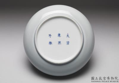 图片[2]-Brush washer with sky blue glaze, Qing dynasty, Kangxi reign (1662-1722)-China Archive